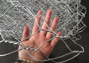 Parede de retenção galvanizada mergulhada quente da rede de arame/gaiolas de pedra de Gabion