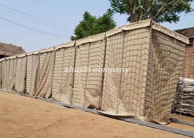 Diâmetro militar soldado do fio da caixa 4-5.0mm de Gabion da parede defensiva das barreiras do bastião