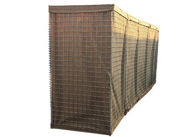Da parede militar da areia T da barreira da defesa de Iraque bastião defensivo de Gabion calibre de fio de 3.0-5.0 milímetros