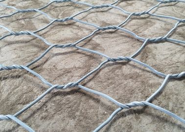 O fio resistente à corrosão Mesh Gabion Basket High Zinc revestiu 3.8mm