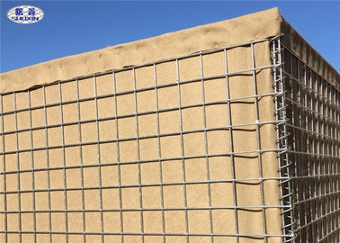 Barreiras militares dobráveis de Hesco para o dique Semi-permanente em torno do Seacoast