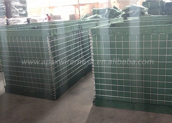 Barreira galvanizada quente do bastião de Hesco da corrosão altamente anti