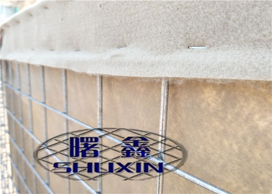 Barreira de Hesco da tela do geotêxtil do controlo de cheias de mil. 7