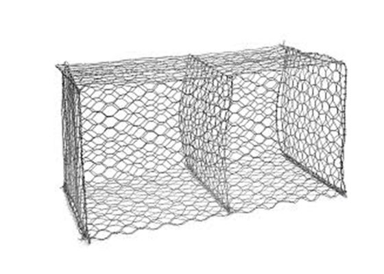 Gabion cestas galvanizadas anti oxidação de 4mm 8x10cm resistentes
