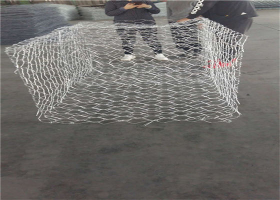 anti-corrosivo galvanizado da caixa de 8x10cm Gabion furo sextavado