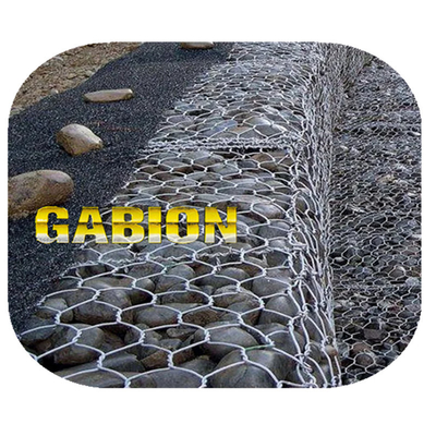 O Pvc padrão do medidor 1x1x2 revestiu o fio sextavado galvanizado pesado Mesh Box do fio da cesta de Gabion