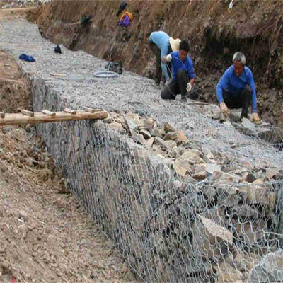 Projeto sextavado de Mesh Basket For River Engineering do fio de 5*1*1m Gabion