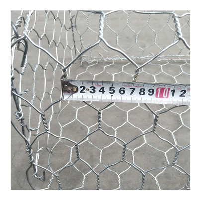 rede de arame galvanizada mergulhada quente das cestas de Gabion do metal de 4x1x1m